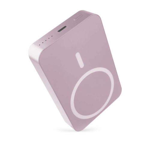 Powerbank Wireless 10000mAh 20W Ricarica Rapida Magnetica Rosa | EMOS B0551S
