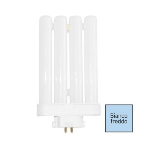 Lampadina CFL FML 27W 6500K GX10Q-4 fluorescente compatta 4 tubi U attacco 4 pin ricambio professionale daylight