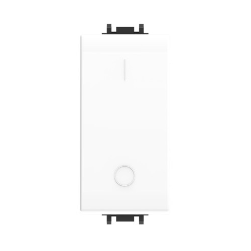 Interruttore Bipolare I-O 16AX 250V Bianco Compatibile Vimar Plana VP42 | ECOVA 27231