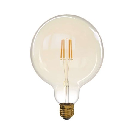Lampadina LED Globo Vintage G125 E27 4W, 470 lm, bianco caldo, vetro ambra, design retrò Lampadina LED Globo Vintage G125 E27 4W, 470 lm, bianco caldo, vetro ambra, design retrò