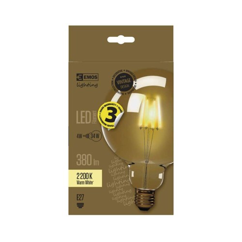 Lampadina LED Globo Vintage G125 E27... Lampadina LED Globo Vintage G125 E27...