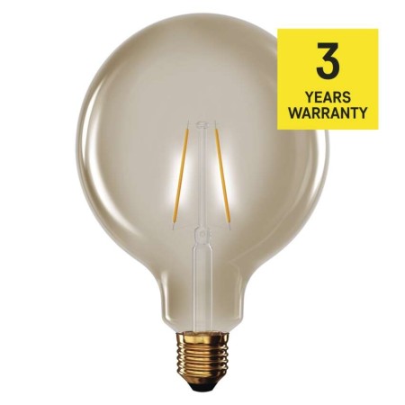 Lampadina LED Globo Vintage G125 E27 4.5W 420lm 2200K Vetro Ambra | EMOS Z58032
