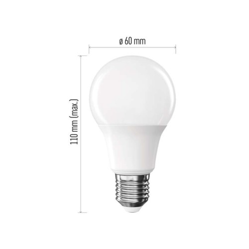 Lampadina LED Goccia E27 8.8W (60W)...