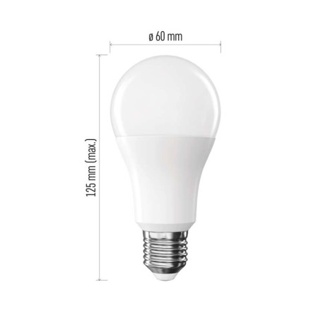 Lampadina LED Goccia E27 15.3W (100W) 1521lm 4000K Luce Neutra | EMOS ZL5F68