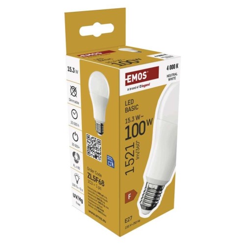 Lampadina LED Goccia E27 15.3W (100W)...