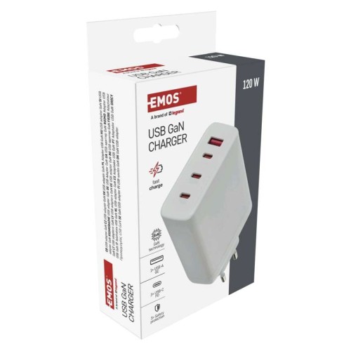 Caricabatterie USB 120W GaN PD 4... Caricabatterie USB 120W GaN PD 4...