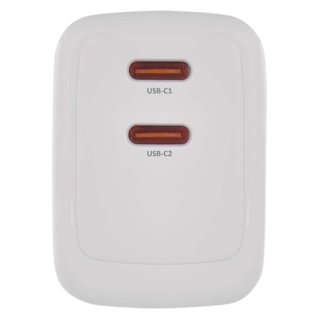 Caricabatterie USB-C 35W GaN PD 2 Porte Laptop e Smartphone | EMOS V03G35