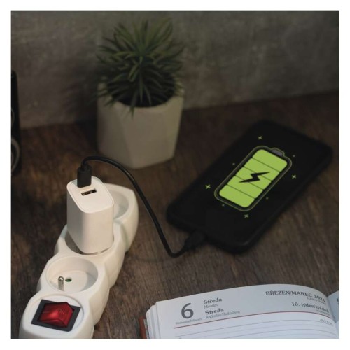 Caricabatterie USB 15W Basic 2 Porte... Caricabatterie USB 15W Basic 2 Porte...