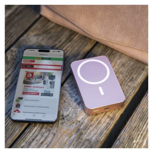 Power bank EMOS Rosa Salmone 10000mAh... Power bank EMOS Rosa Salmone 10000mAh...