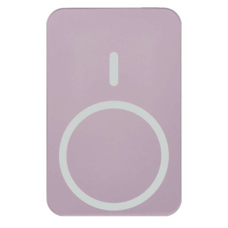 Power bank EMOS Rosa Salmone 10000mAh wireless MagSafe e USB-C 20W, compatto e sicuro per viaggi e smartphone | EMOS B0551S