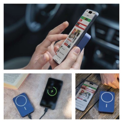 Power bank EMOS Blu 10000mAh wireless... Power bank EMOS Blu 10000mAh wireless...