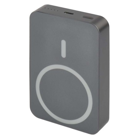 Power bank EMOS Grigio 10000mAh wireless MagSafe e USB-C 20W, compatto e sicuro per viaggi e smartphone | EMOS B0551GY