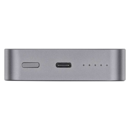 Power bank EMOS Grigio 10000mAh wireless MagSafe e USB-C 20W, compatto e sicuro per viaggi e smartphone | EMOS B0551GY