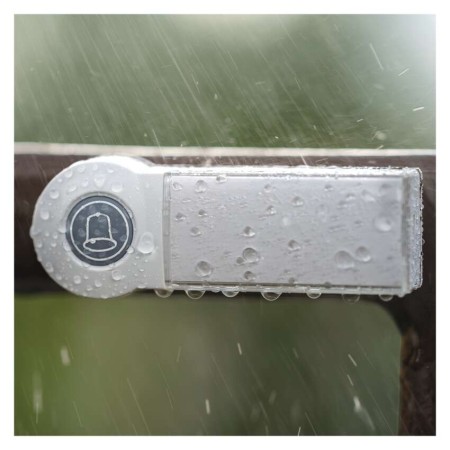 Campanello Senza Fili Bianco 100m 75dB a Batterie | EMOS P5723