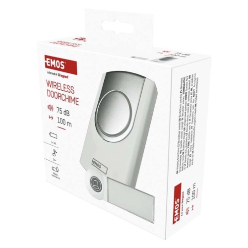 Campanello Senza Fili Bianco 100m... Campanello Senza Fili Bianco 100m...