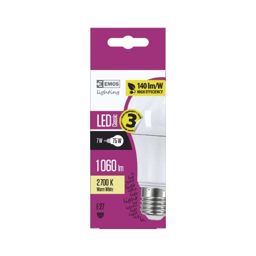 LAMPADINA LED E27 7W 2700K 1060LM... LAMPADINA LED E27 7W 2700K 1060LM...