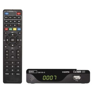 Decoder digitale terrestre DVB-T2 H.265 EMOS EM190-S Full HD con registratore USB | J6014 2