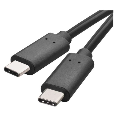 cavo usb-c 1m 100w a usb-c nero | EMOS SM7028BL