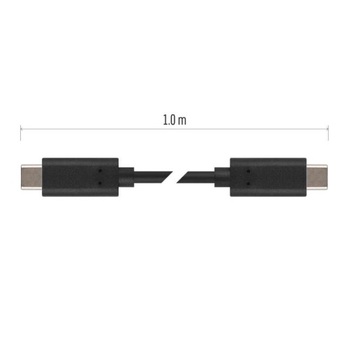Cavo USB-C 1m 100W a USB-C Nero –... Cavo USB-C 1m 100W a USB-C Nero –...