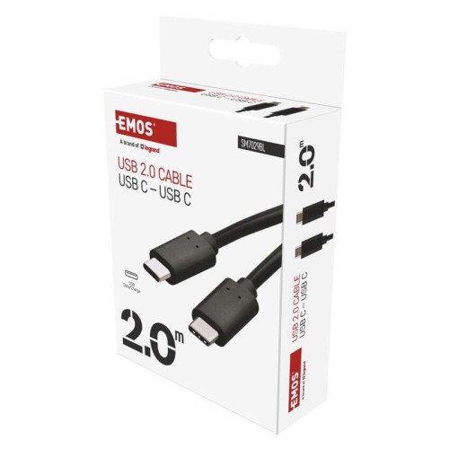 Cavo USB-C 2m 100W a USB-C Nero –... Cavo USB-C 2m 100W a USB-C Nero –...