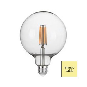 lampadina led globo g125 e27 16w 2300lm 2700k luce calda | LUXA-E27G125-16C