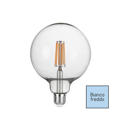lampadina led globo g95 e27 16w 2300lm 6500k luce fredda | LUXA-E27G95-16M