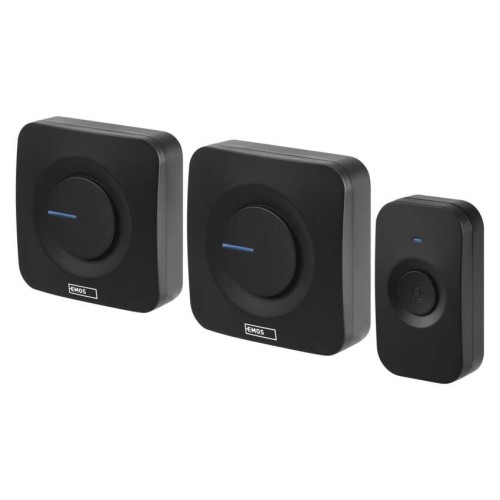 Campanello Senza Fili Nero 180m 52... Campanello Senza Fili Nero 180m 52...
