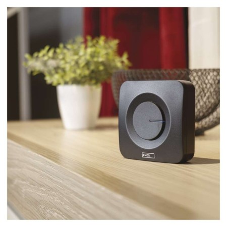 Campanello Senza Fili Nero 180m 52 Melodie 2 Ricevitori | EMOS P5730