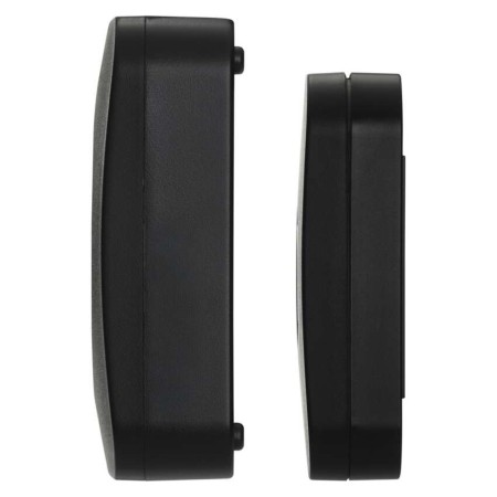Campanello Senza Fili Nero 180m 52 Melodie 2 Ricevitori | EMOS P5730