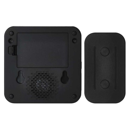 Campanello Senza Fili Nero 180m 52 Melodie 2 Ricevitori | EMOS P5730