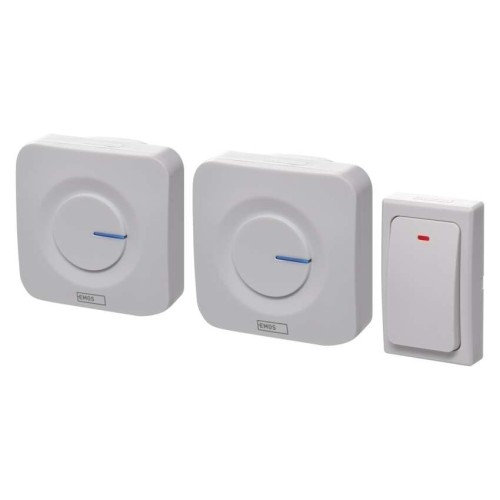 Campanello Senza Fili Bianco 180m 2... Campanello Senza Fili Bianco 180m 2...