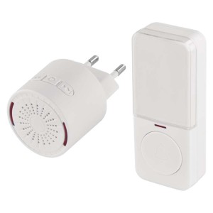 campanello senza fili tondo bianco EMOS P5734