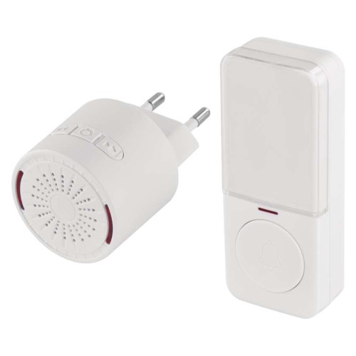 campanello senza fili tondo bianco EMOS P5734