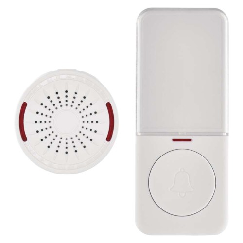 Campanello Senza Fili Tondo Bianco |... Campanello Senza Fili Tondo Bianco |...