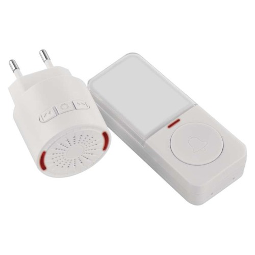 Campanello Senza Fili Tondo Bianco |... Campanello Senza Fili Tondo Bianco |...