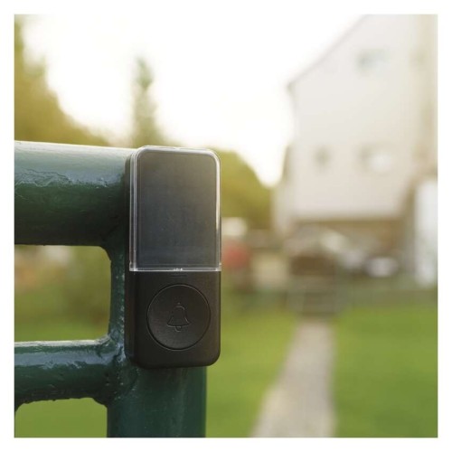 Campanello Senza Fili Tondo Nero |... Campanello Senza Fili Tondo Nero |...