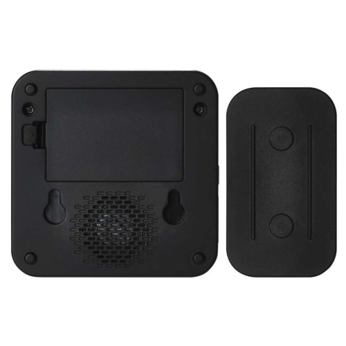 Campanello Senza Fili Nero Quadrato |... Campanello Senza Fili Nero Quadrato |...