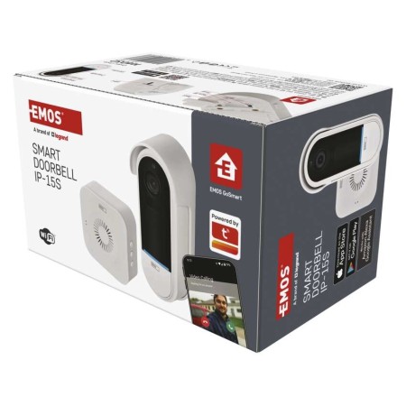 Video Campanello WiFi Senza Fili EMOS GoSmart IP-15S | Full HD, Audio Bidirezionale
