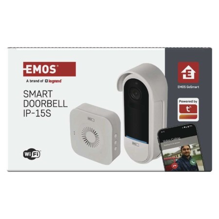Video Campanello WiFi Senza Fili EMOS GoSmart IP-15S | Full HD, Audio Bidirezionale
