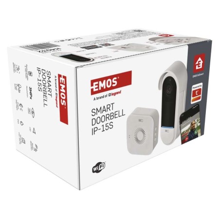 Video Campanello WiFi Senza Fili EMOS GoSmart IP-15S | Full HD, Audio Bidirezionale