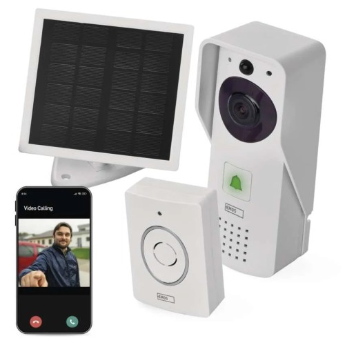 Video campanello WiFi con pannello solare EMOS H4030