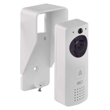 Video Campanello WiFi Senza Fili con Telecamera HD, Pannello Solare e Visione Notturna | EMOS H4030