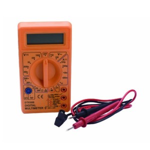 multimetro digitale MAX8 83321 tester elettronico con batteria 9V inclusa