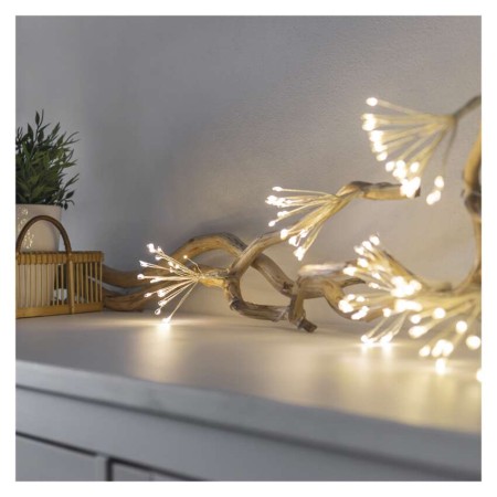 Catena NANO LED FIREWORKS: 150 LED Caldi, Timer, Interno | EMOS D3AW08