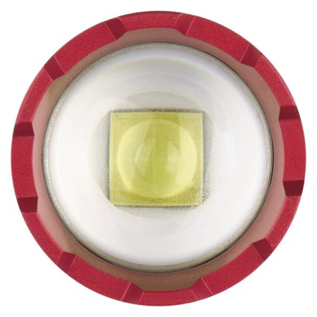 Torcia LED Ricaricabile Potente 1200 Lumen Powerbank USB Zoom Alluminio | EMOS P3121