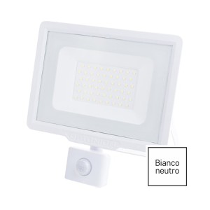 FARO LED 50W IP65 C/SENSORE...