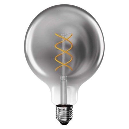 Lampadina LED Decorativa E27 DNA G125 4.5W 1800K Vetro Fumé Smoked | EMOS Z58311