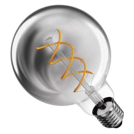 Lampadina LED Decorativa E27 DNA G95 4.5W 1800K Vetro Fumé Smoked | EMOS Z52311