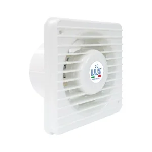 Aspiratore bagno silenzioso 100mm LUX T100 bianco 85 m³/h