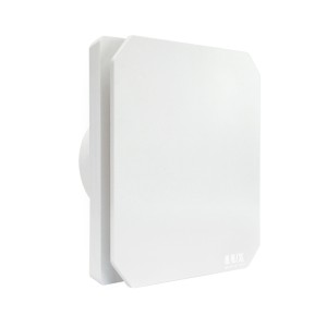 Aspiratore bagno bianco design LEVANTE 80mm quadrato antistatico